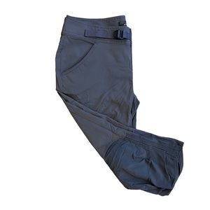 Prana grey capri pants size 4